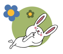 Anyway,it is a rabbit. sticker #10316668
