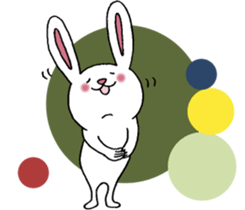 Anyway,it is a rabbit. sticker #10316669