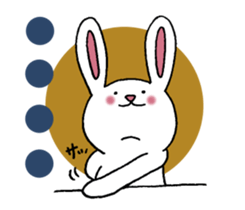Anyway,it is a rabbit. sticker #10316675