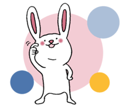 Anyway,it is a rabbit. sticker #10316676