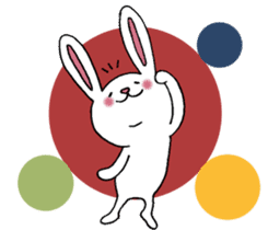 Anyway,it is a rabbit. sticker #10316678