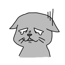 Funny Face Cats Sticker sticker #10317305