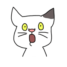 Funny Face Cats Sticker sticker #10317310