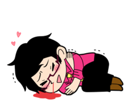 Bright color Noriaki [English] sticker #10317419