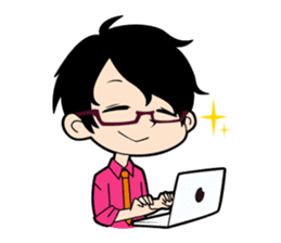 Bright color Noriaki [English] sticker #10317432