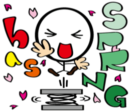 pretty stick human10 sticker #10317576