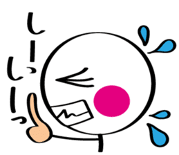 pretty stick human10 sticker #10317586