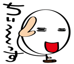 pretty stick human10 sticker #10317593