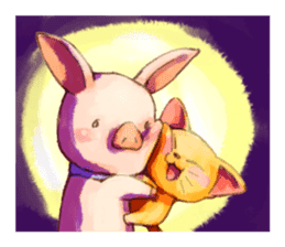 NonNon of the piglet 02 sticker #10317798
