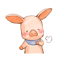 NonNon of the piglet 02 sticker #10317806