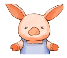 NonNon of the piglet 02 sticker #10317812