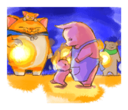 NonNon of the piglet 02 sticker #10317813