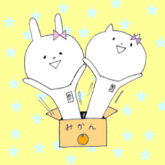 Mei of the rabbit & Chi of the cat