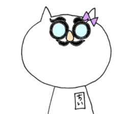 Mei of the rabbit & Chi of the cat sticker #10318056