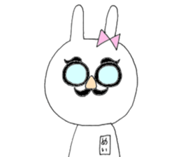 Mei of the rabbit & Chi of the cat sticker #10318057