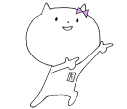 Mei of the rabbit & Chi of the cat sticker #10318058