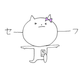 Mei of the rabbit & Chi of the cat sticker #10318063