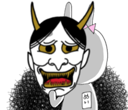 Mei of the rabbit & Chi of the cat sticker #10318064