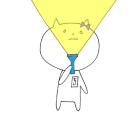 Mei of the rabbit & Chi of the cat sticker #10318066