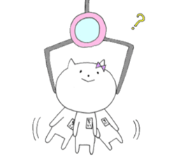 Mei of the rabbit & Chi of the cat sticker #10318073