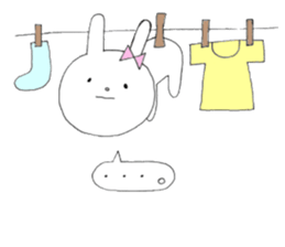 Mei of the rabbit & Chi of the cat sticker #10318074