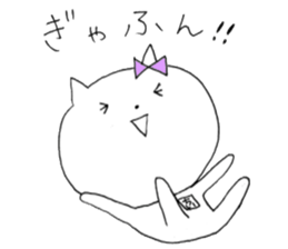 Mei of the rabbit & Chi of the cat sticker #10318080