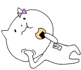 Mei of the rabbit & Chi of the cat sticker #10318087