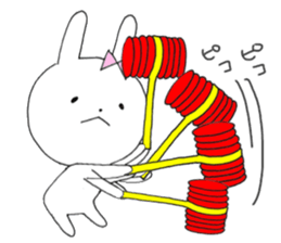 Mei of the rabbit & Chi of the cat sticker #10318094