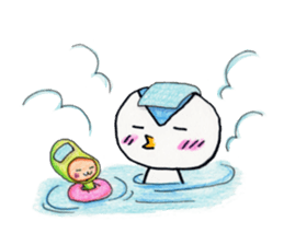 Mame-san and Pen-san sticker #10318135