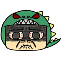 Headgear man sticker #10318302