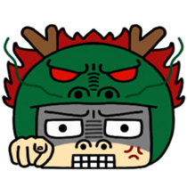 Headgear man sticker #10318330