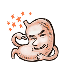 Stomach style sticker #10318419