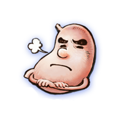Stomach style sticker #10318423