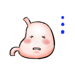 Stomach style sticker #10318427