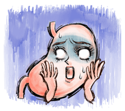 Stomach style sticker #10318435