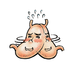 Stomach style sticker #10318438