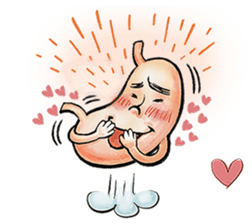 Stomach style sticker #10318439