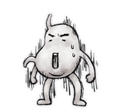 Stomach style sticker #10318451