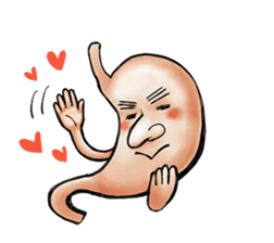 Stomach style sticker #10318452