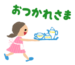 Colorful sticker for family (revised) sticker #10318866