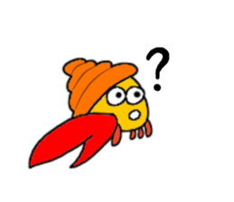 Hermit crab-kun sticker #10318911