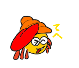 Hermit crab-kun sticker #10318913