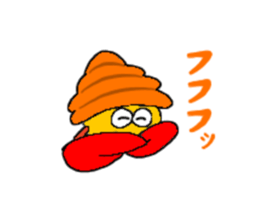Hermit crab-kun sticker #10318918