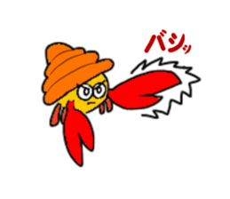 Hermit crab-kun sticker #10318923