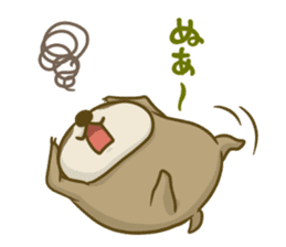 Cuty Sloth sticker #10319130