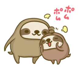 Cuty Sloth sticker #10319135