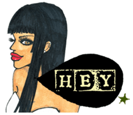 love women sticker #10319185