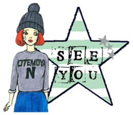 love women sticker #10319199