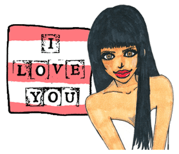 love women sticker #10319211