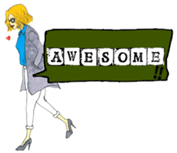 love women sticker #10319212